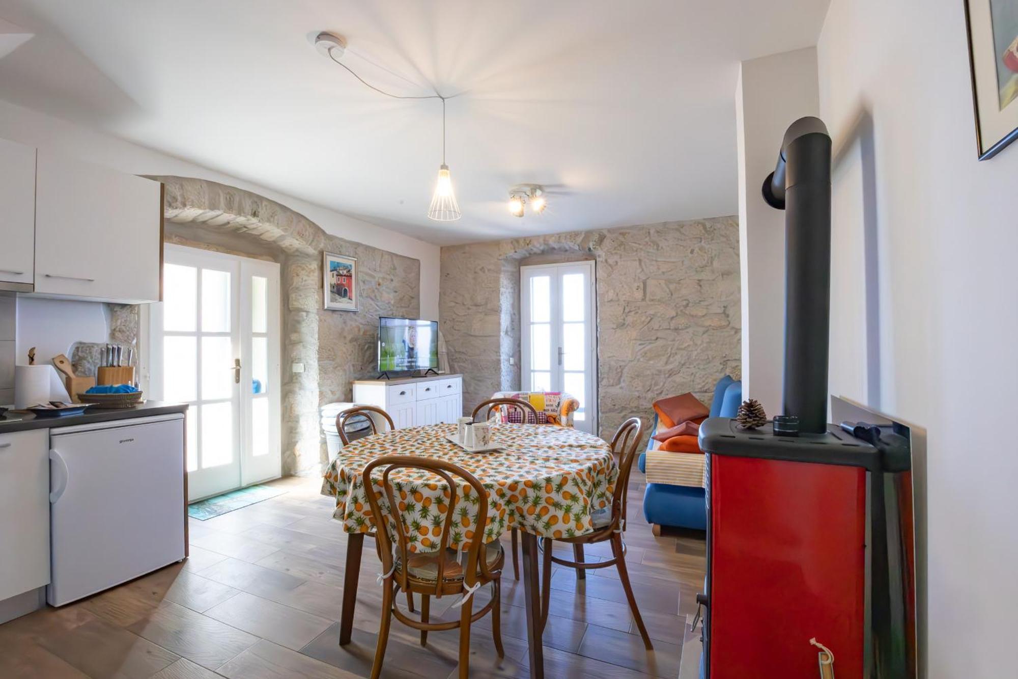 Vila Stone House Kurtic Stara Podgora Exteriér fotografie