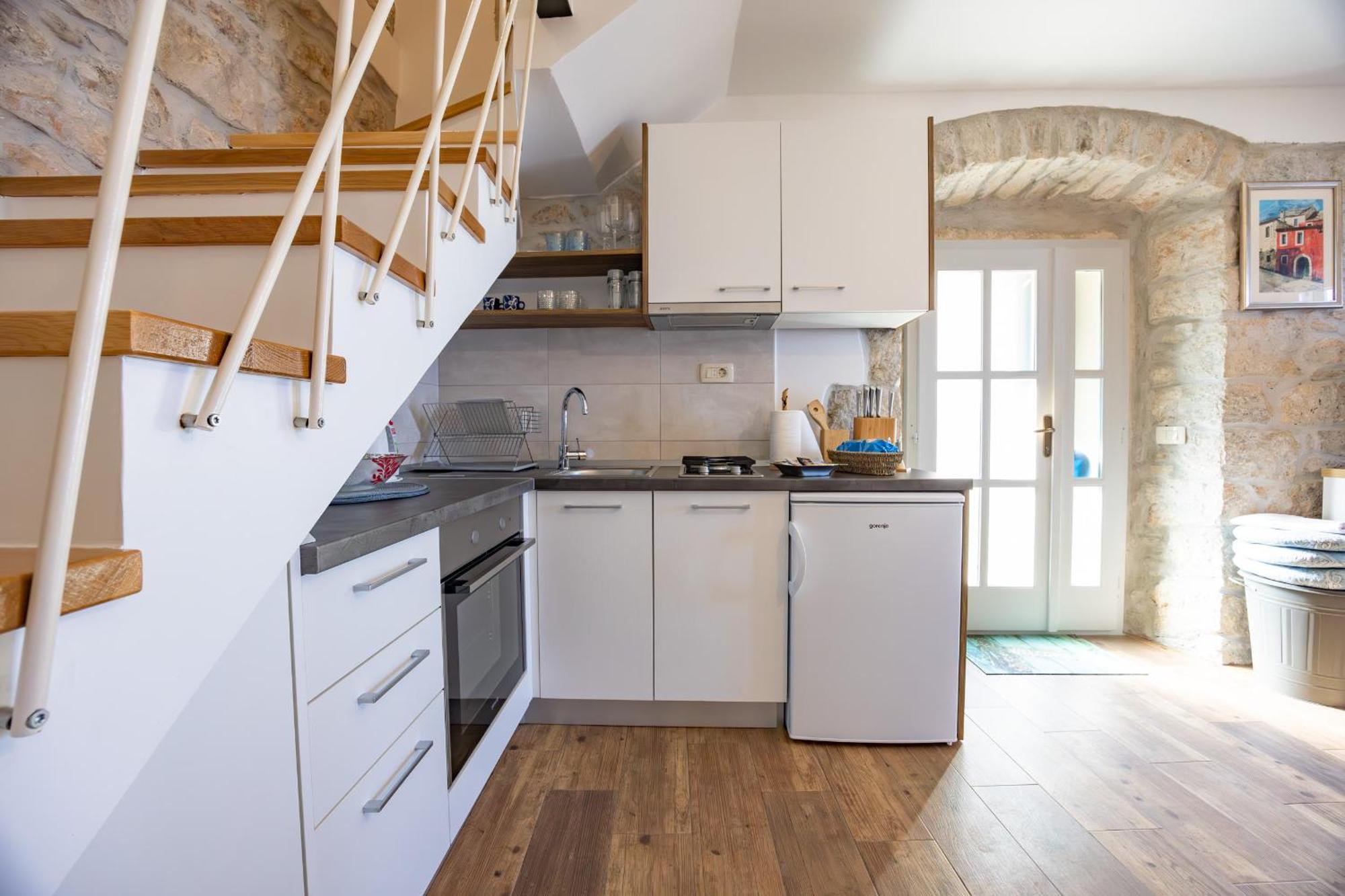 Vila Stone House Kurtic Stara Podgora Exteriér fotografie