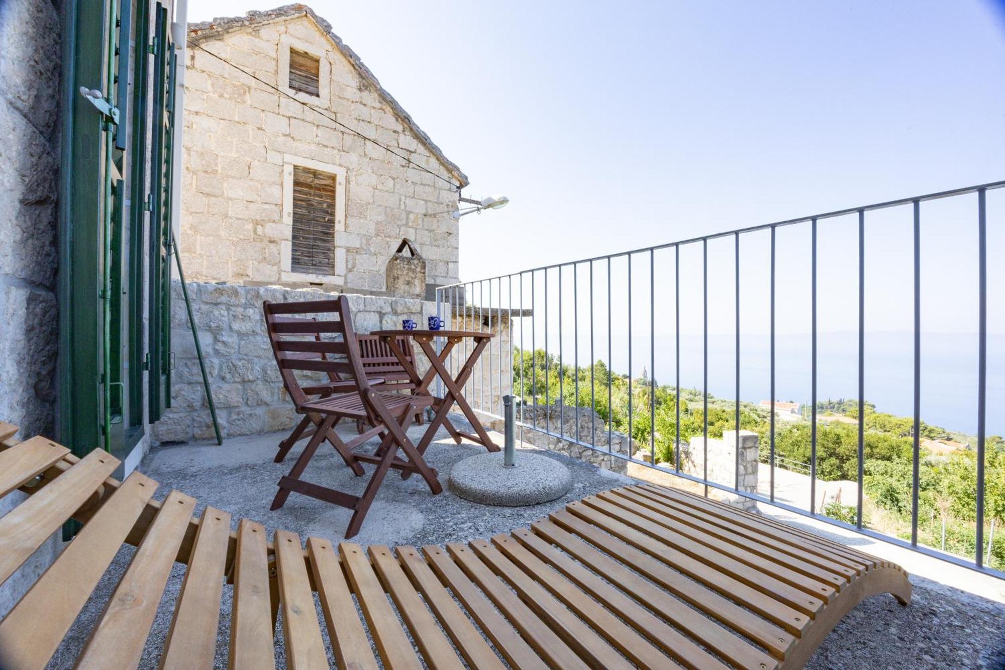 Vila Stone House Kurtic Stara Podgora Exteriér fotografie