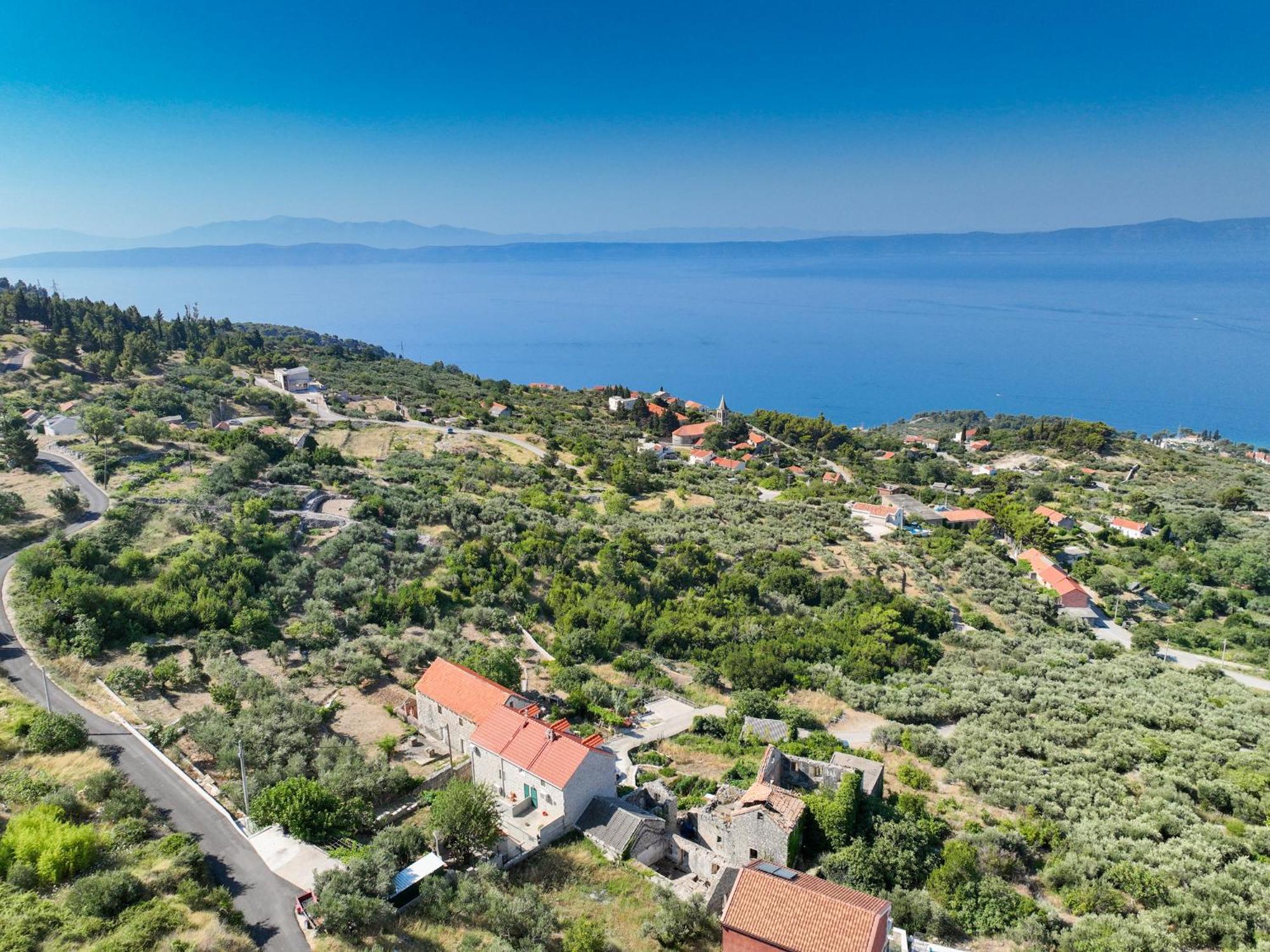 Vila Stone House Kurtic Stara Podgora Exteriér fotografie